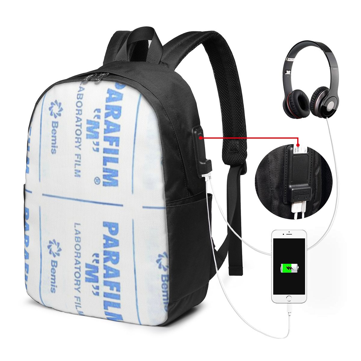 Laptop Bag - Parafilm Is A Lifesaver Backpack Travel