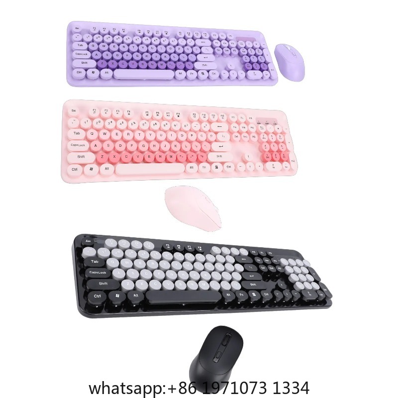 Laptop Mouse - Wireless Keyboard Wireless Cute Keyboard and