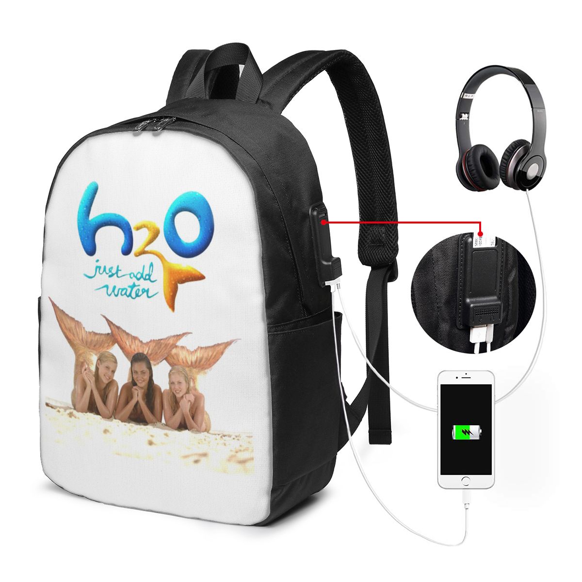 Laptop Bag - Cartoon Anime H2O Just Add Water