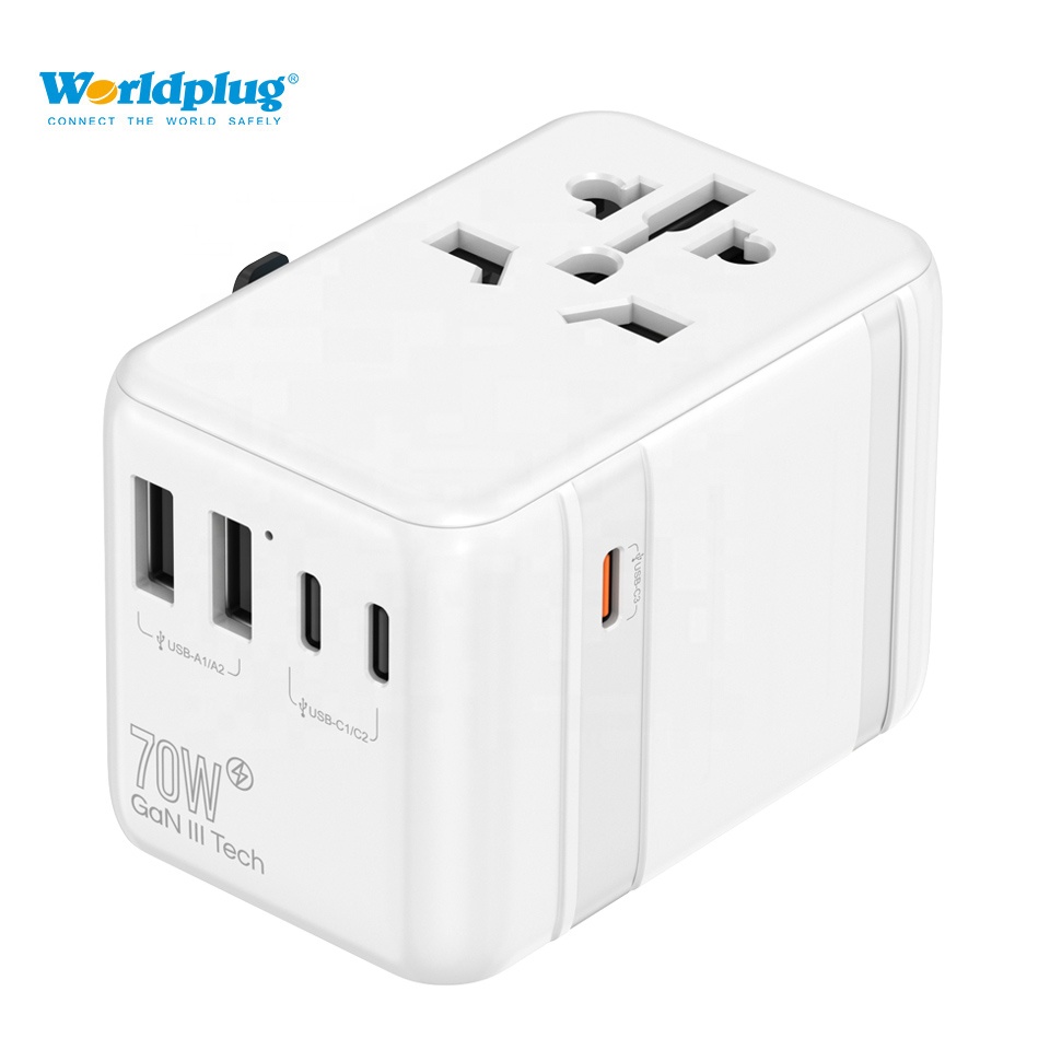 Laptop Charger - Universal Worldwide Wall Socket Power Adaptor