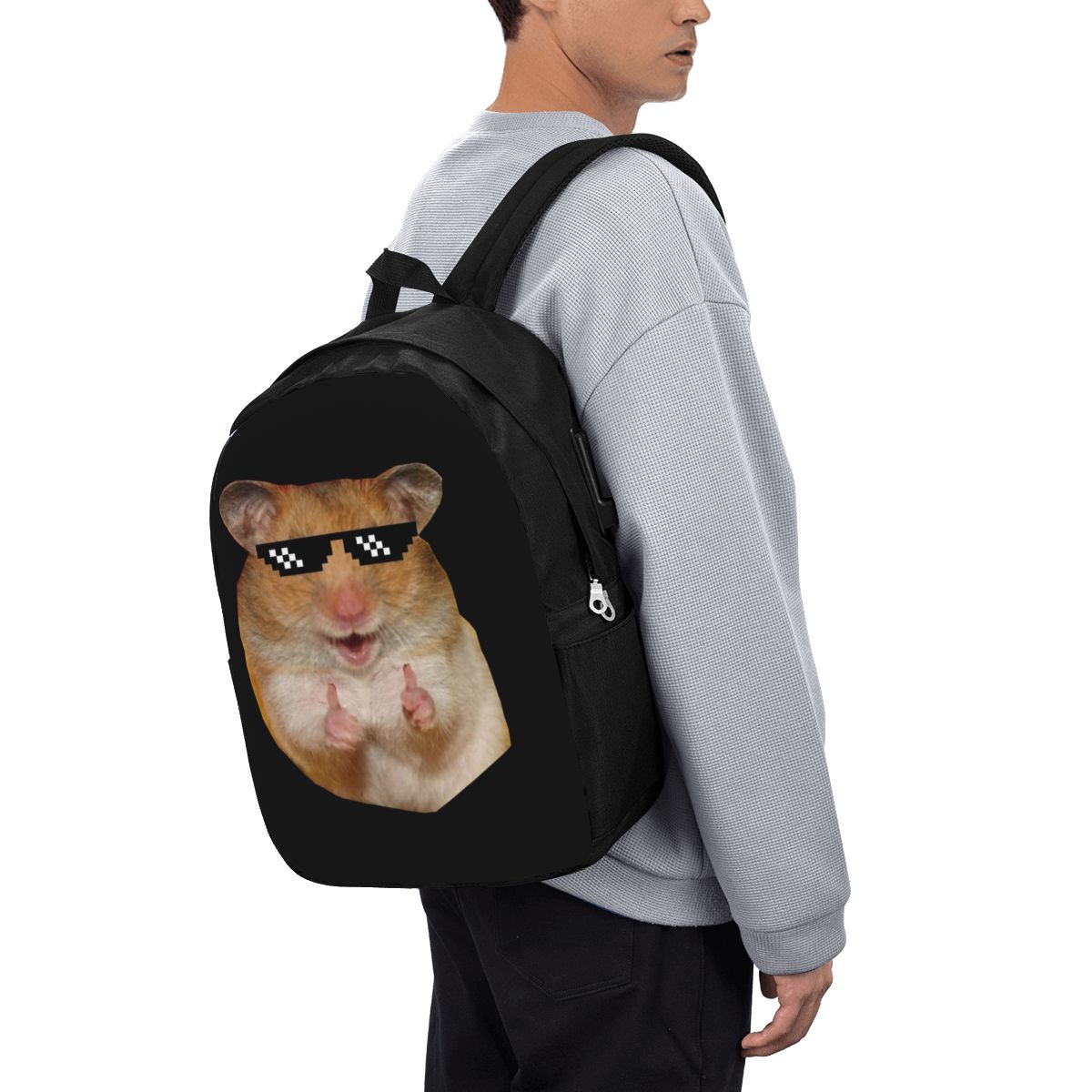 Funny Hamster Backpack Travel  - Laptop Bag ulasan dan harga