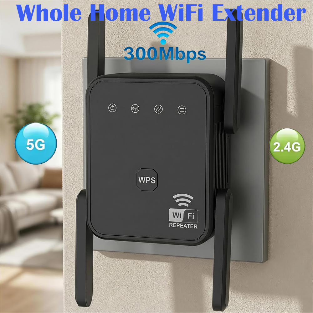 2026 New WiFi Repeater 300Mbps - Hdmi Cable ulasan dan harga