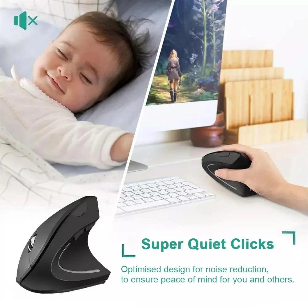 Vertical Mouse Ergonomic Mouse - Laptop Mouse ulasan dan harga