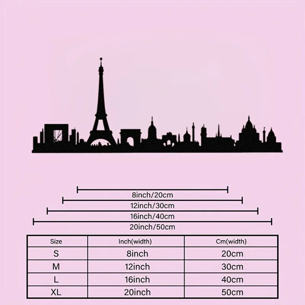 CIFbuy Paris Theme Metal Wall  - Laptop Mouse ulasan dan harga