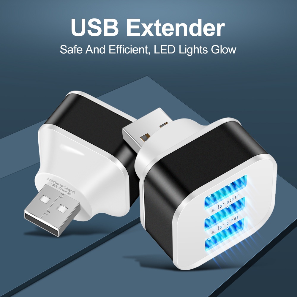 3 Port USB Slots Adaptor USB 3 - Laptop Charger ulasan dan harga