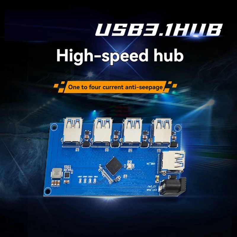 VL817 USB3.1 HUB Module 1 to 4 - Usb Hub ulasan dan harga