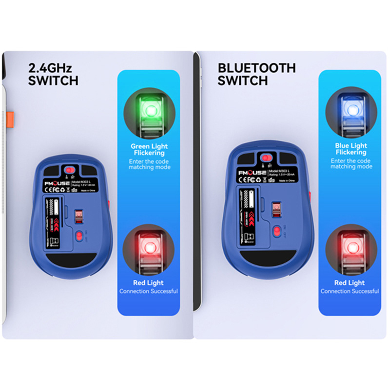 M303L Bluetooth Wireless Mouse - Laptop Mouse ulasan dan harga