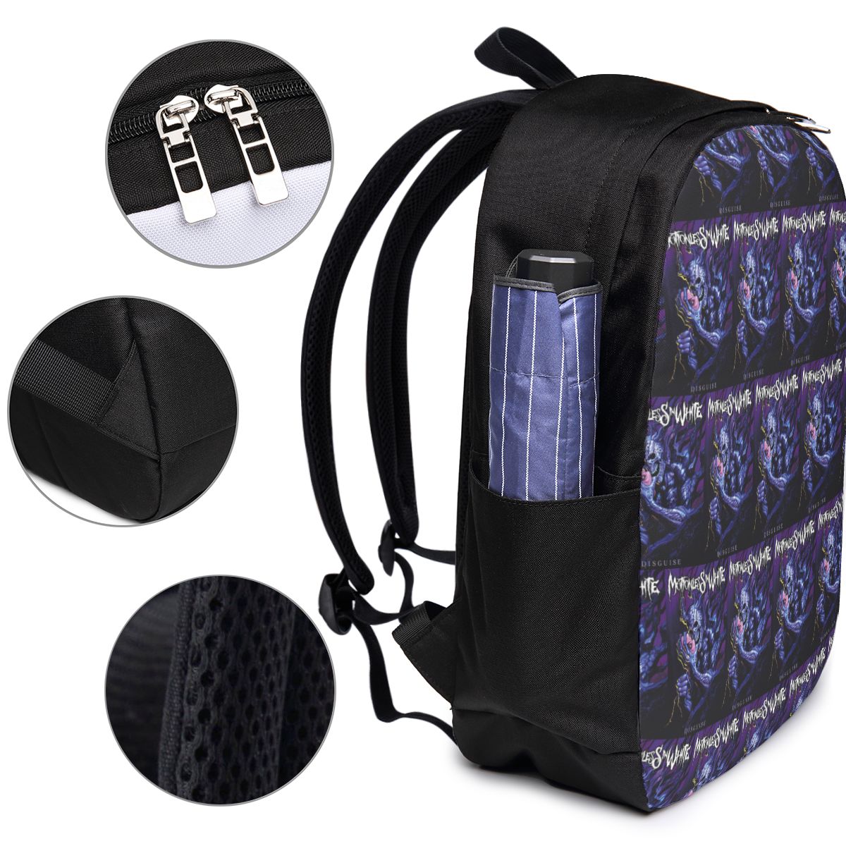 Motionless In White Backpack T - Laptop Bag ulasan dan harga