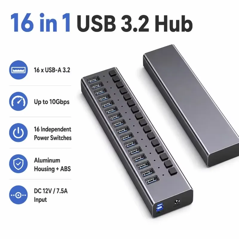 AP01 for 16-Port Powered USB 3 - Usb Hub ulasan dan harga