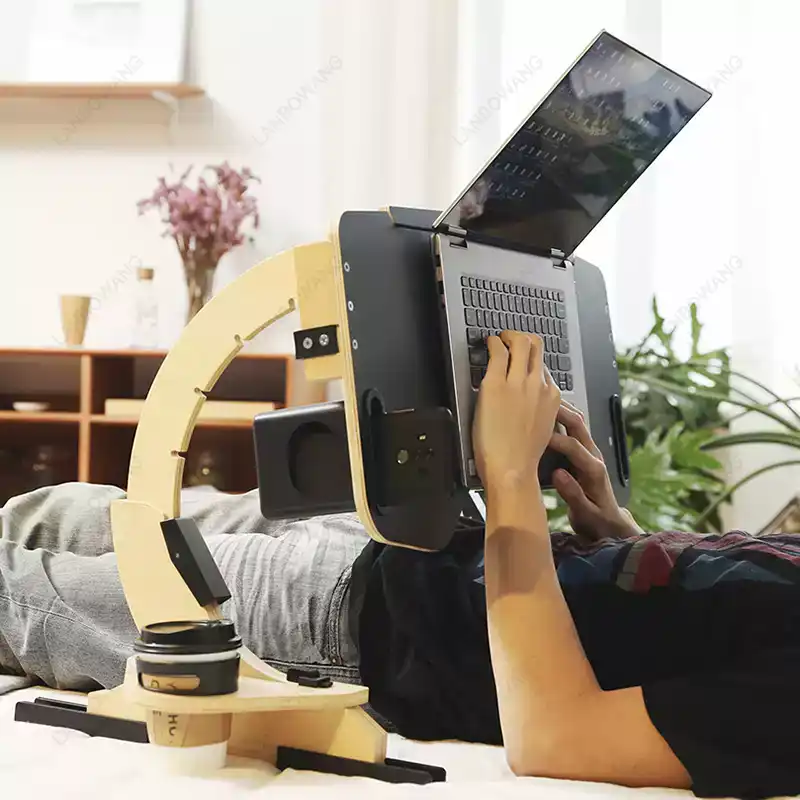 Aluminum Alloy Folding Lap Des - Laptop Stand ulasan dan harga