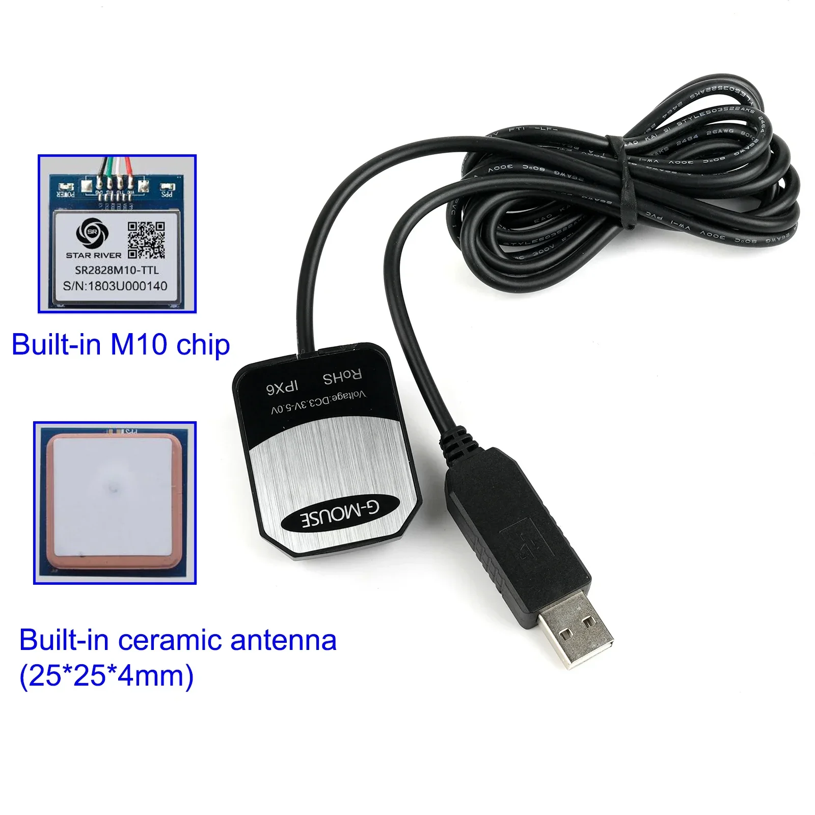 M10 G-Mouse USB GPS Module wit - Laptop Mouse ulasan dan harga