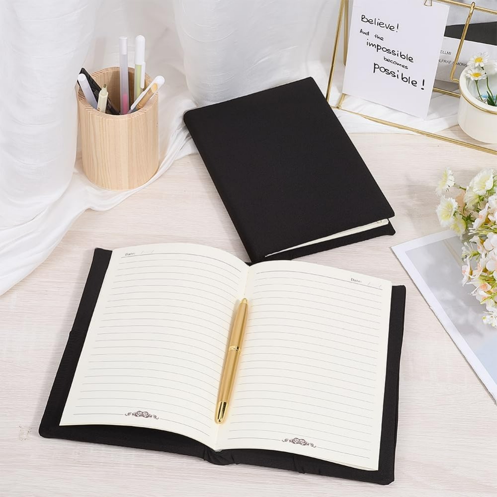 2Pcs Elastic Book Covers Black - Laptop Sleeve ulasan dan harga