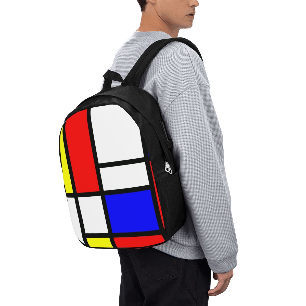 Piet Mondrian Composition  Bac - Laptop Bag ulasan dan harga