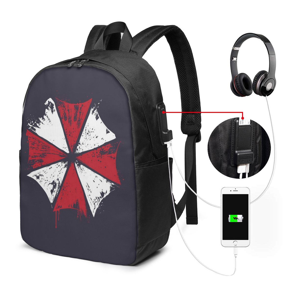 Movie Game Corporation Umbrell - Laptop Bag ulasan dan harga