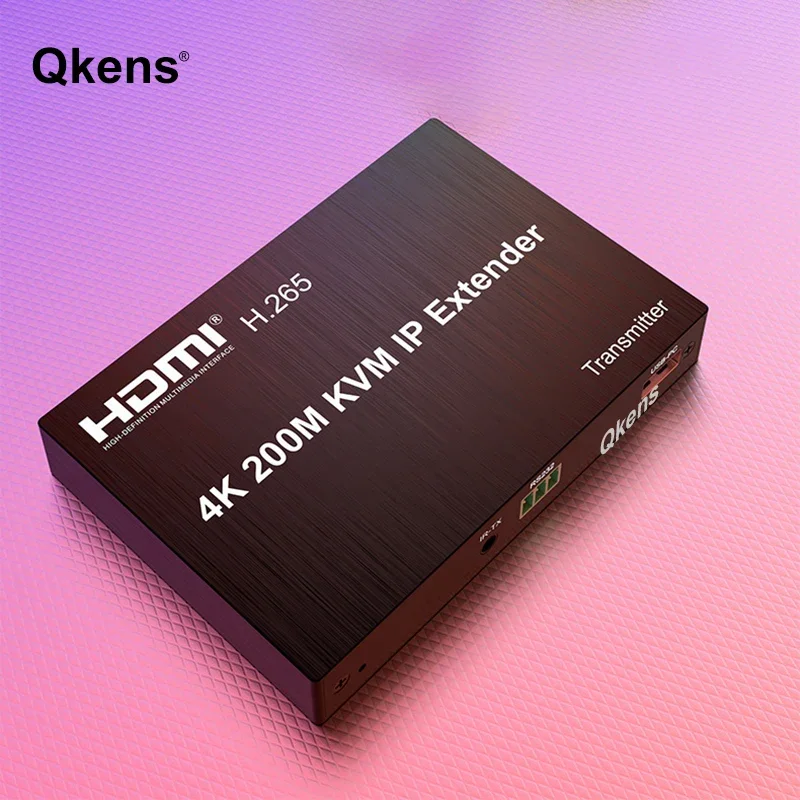 4K HDMI KVM Extender 200M Via  - Hdmi Cable ulasan dan harga