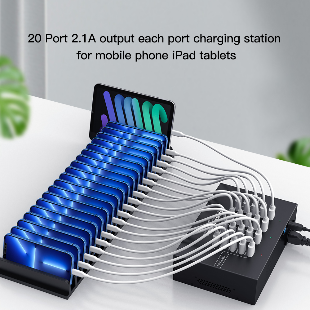 20-Port USB 3.0 Charging Hub w - Usb Hub ulasan dan harga