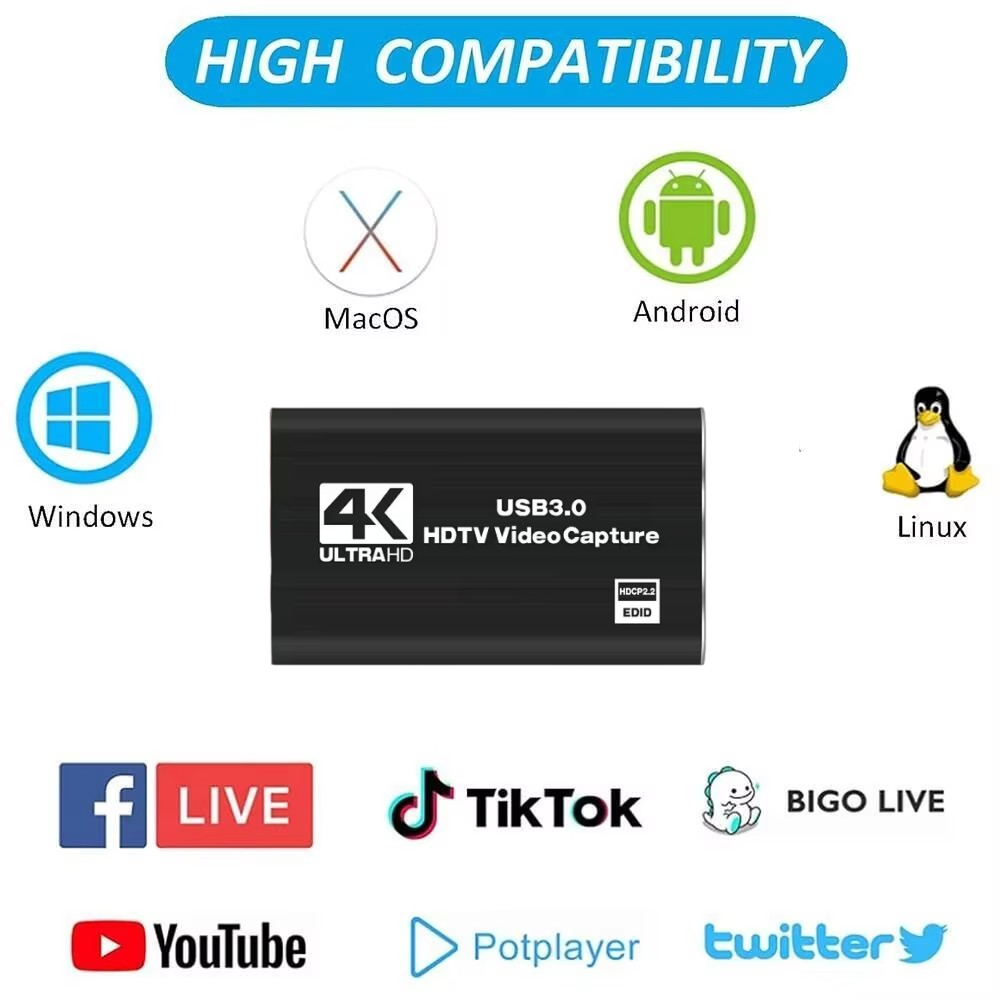 Roreta 4K USB 3.0 Video Captur - Hdmi Cable ulasan dan harga