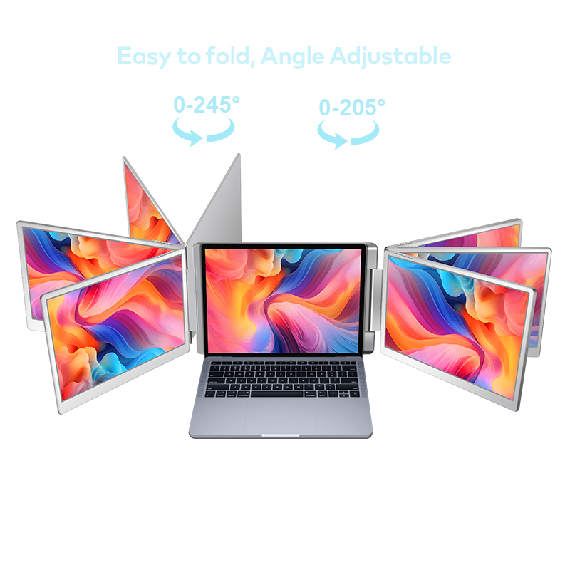 Dual Screen Display Portable L - Laptop Stand ulasan dan harga