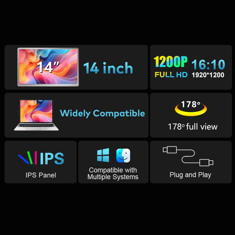 Dual Screen Display Portable L - Laptop Stand ulasan dan harga