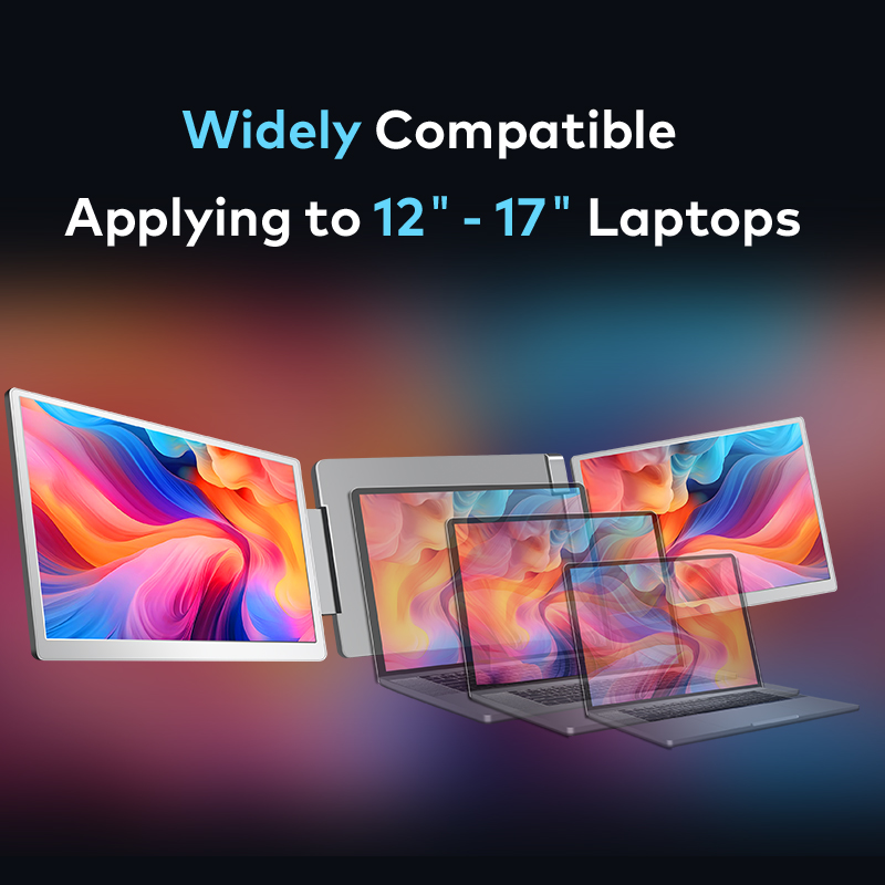Dual Screen Display Portable L - Laptop Stand ulasan dan harga