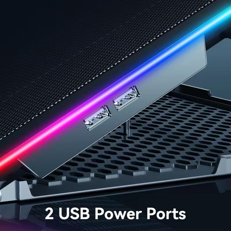 RGB Laptop Cooling Pad Gaming  - Laptop Cooling Pad ulasan dan harga