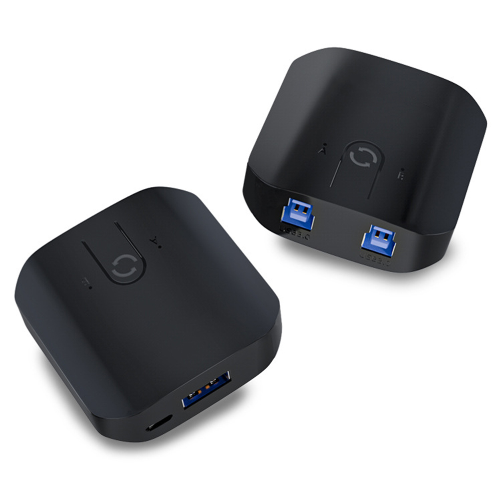 2X1 KVM Switch Box Selector Du - Laptop Mouse ulasan dan harga
