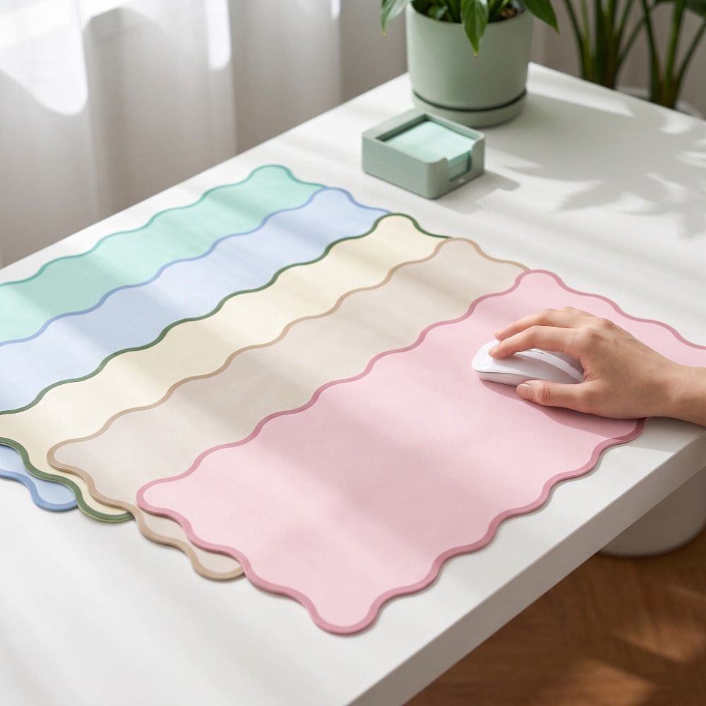 Sweet PU Leather Desk Pad Non  - Keyboard Cover ulasan dan harga
