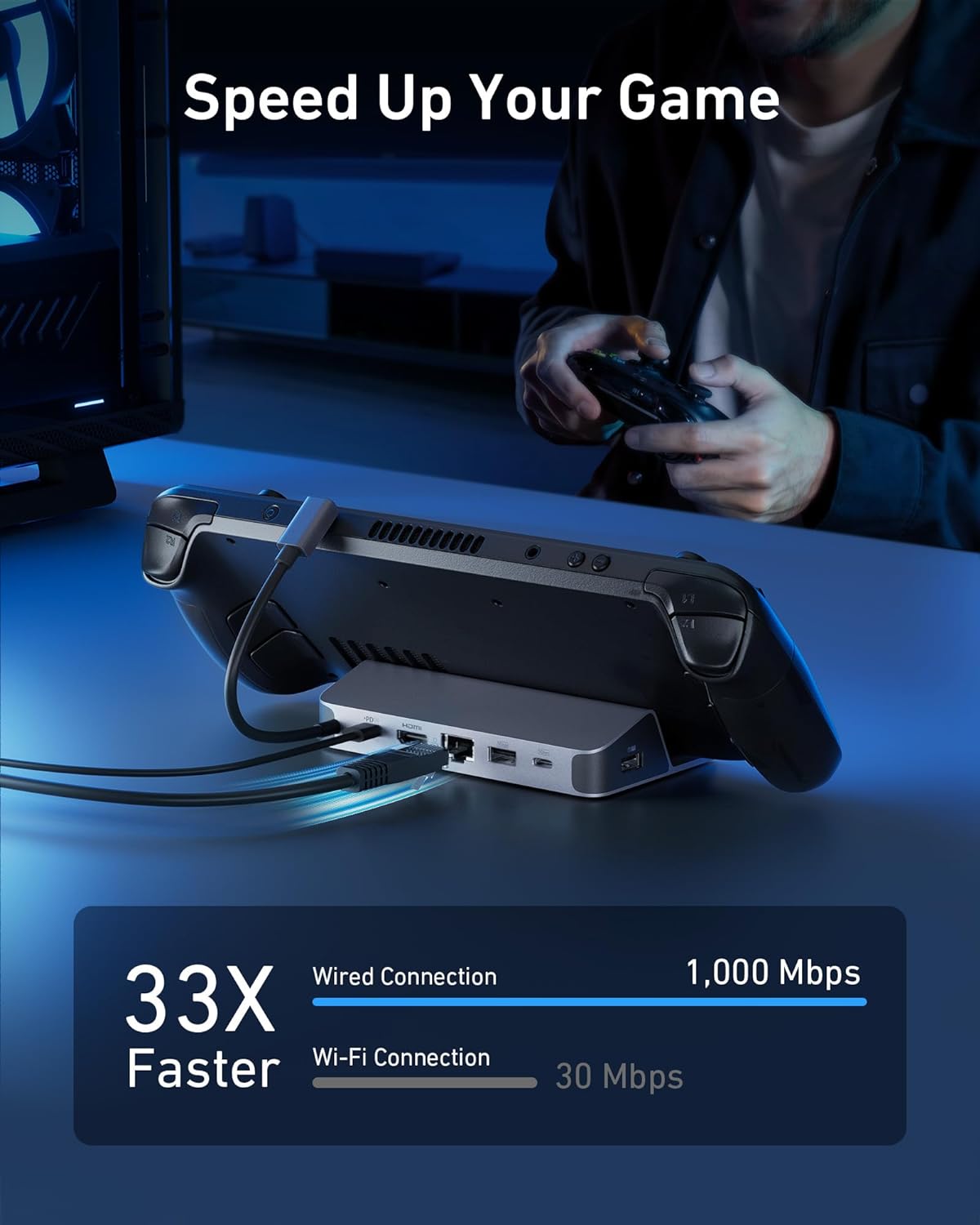 Anker Charging Station for Ste - Usb Hub ulasan dan harga