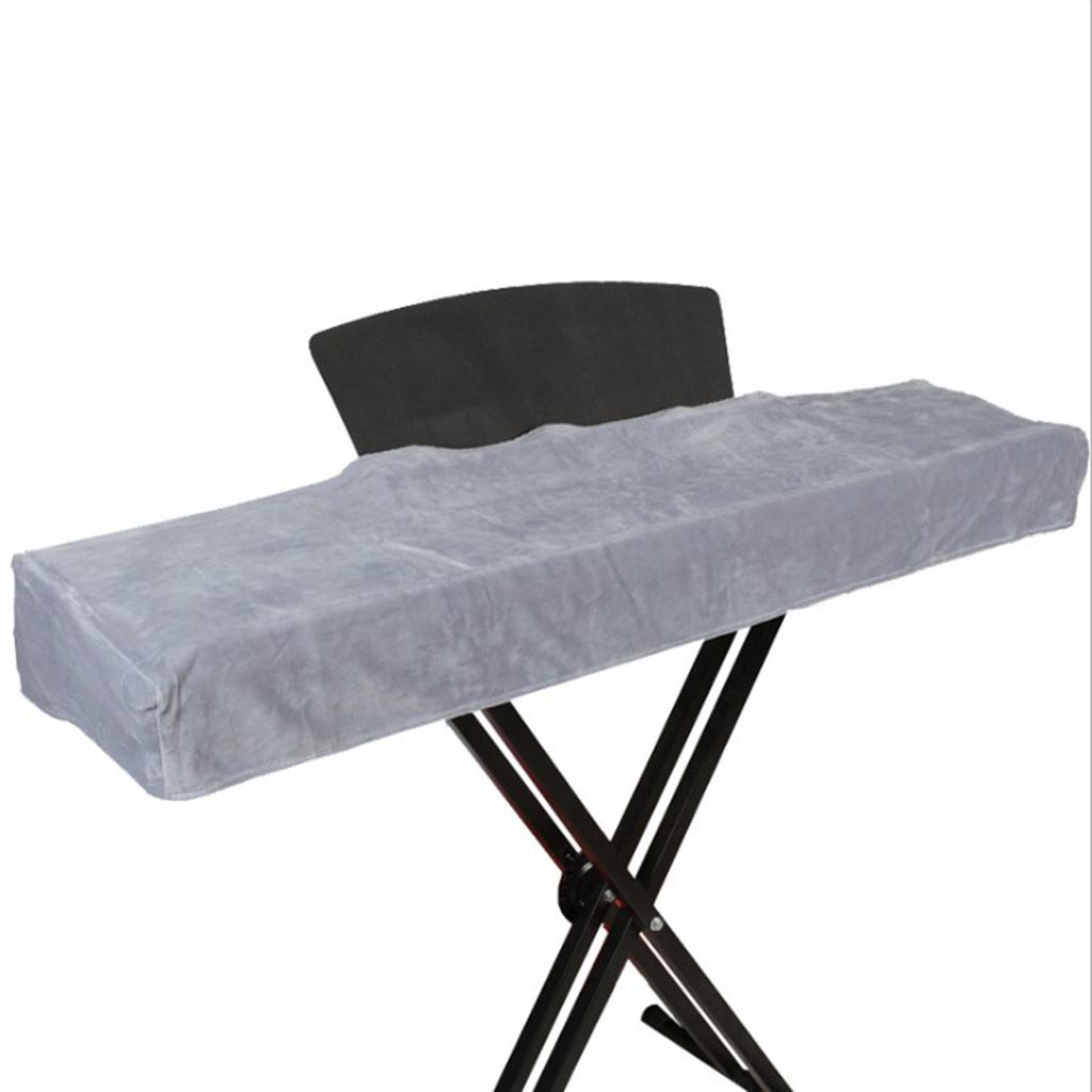 Stretchable Velvet Piano Cover - Keyboard Cover ulasan dan harga