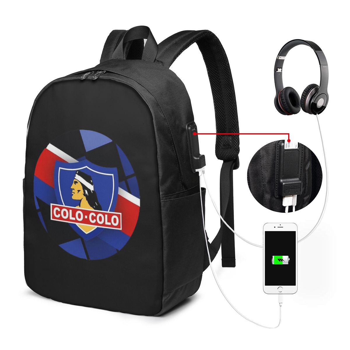 Golden Colo-Colo Campeon DE Ch - Laptop Bag ulasan dan harga