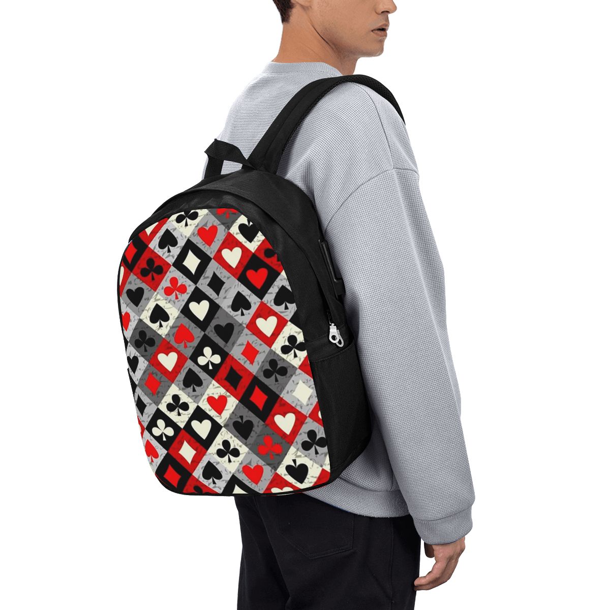 Playing Cards Poker Print Back - Laptop Bag ulasan dan harga