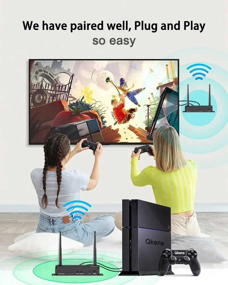 Wireless KVM Extender HDMI Vid - Laptop Mouse ulasan dan harga