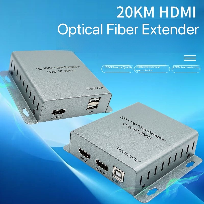 20km Fiber Cable Transmission  - Hdmi Cable ulasan dan harga