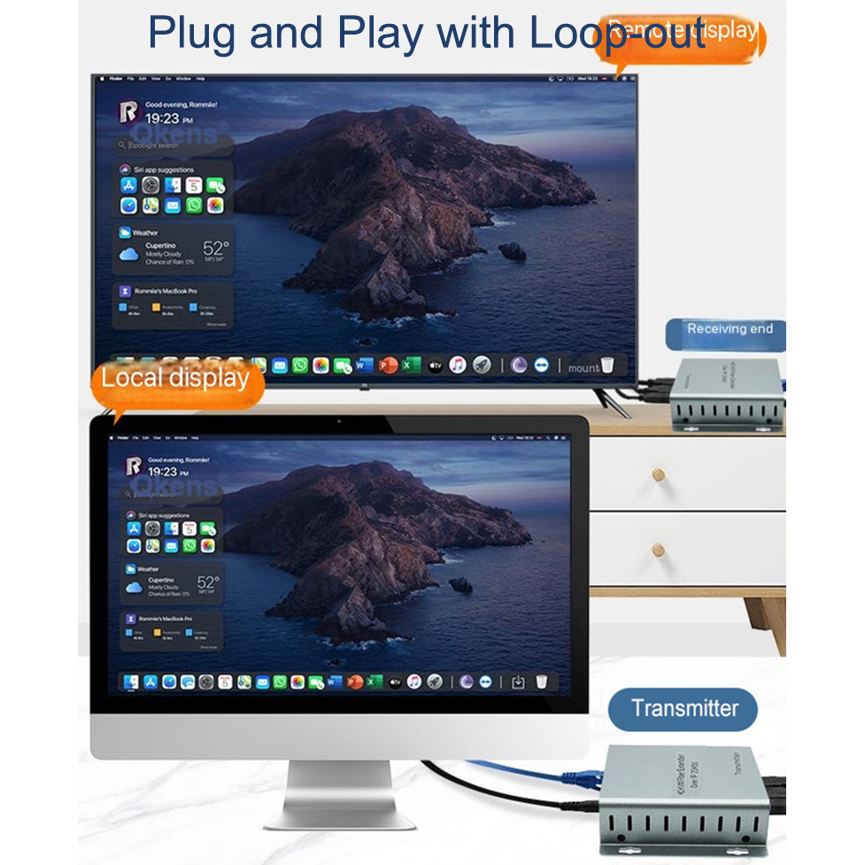 20km Fiber Cable Transmission  - Hdmi Cable ulasan dan harga