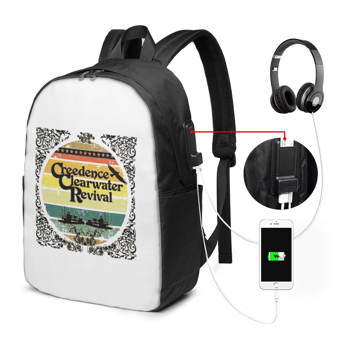 Creedence Clearwater Revival R - Laptop Bag ulasan dan harga
