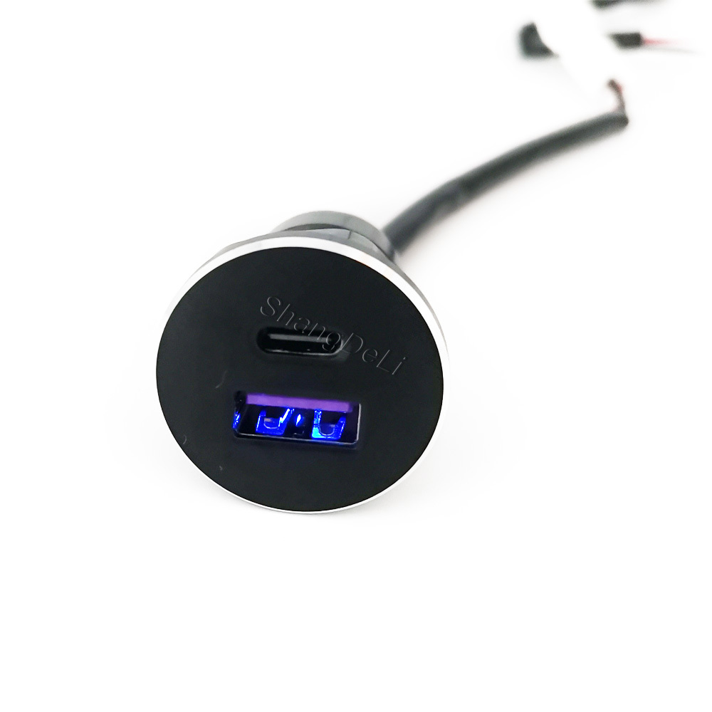 1PC Car Dual USB Outlet Charge - Usb C Hub ulasan dan harga