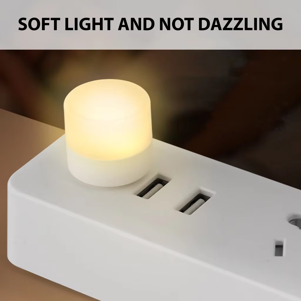 1/10Pcs Mini USB Night Light W - Usb Hub ulasan dan harga