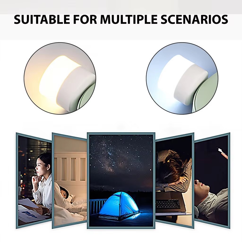 1/10Pcs Mini USB Night Light W - Usb Hub ulasan dan harga