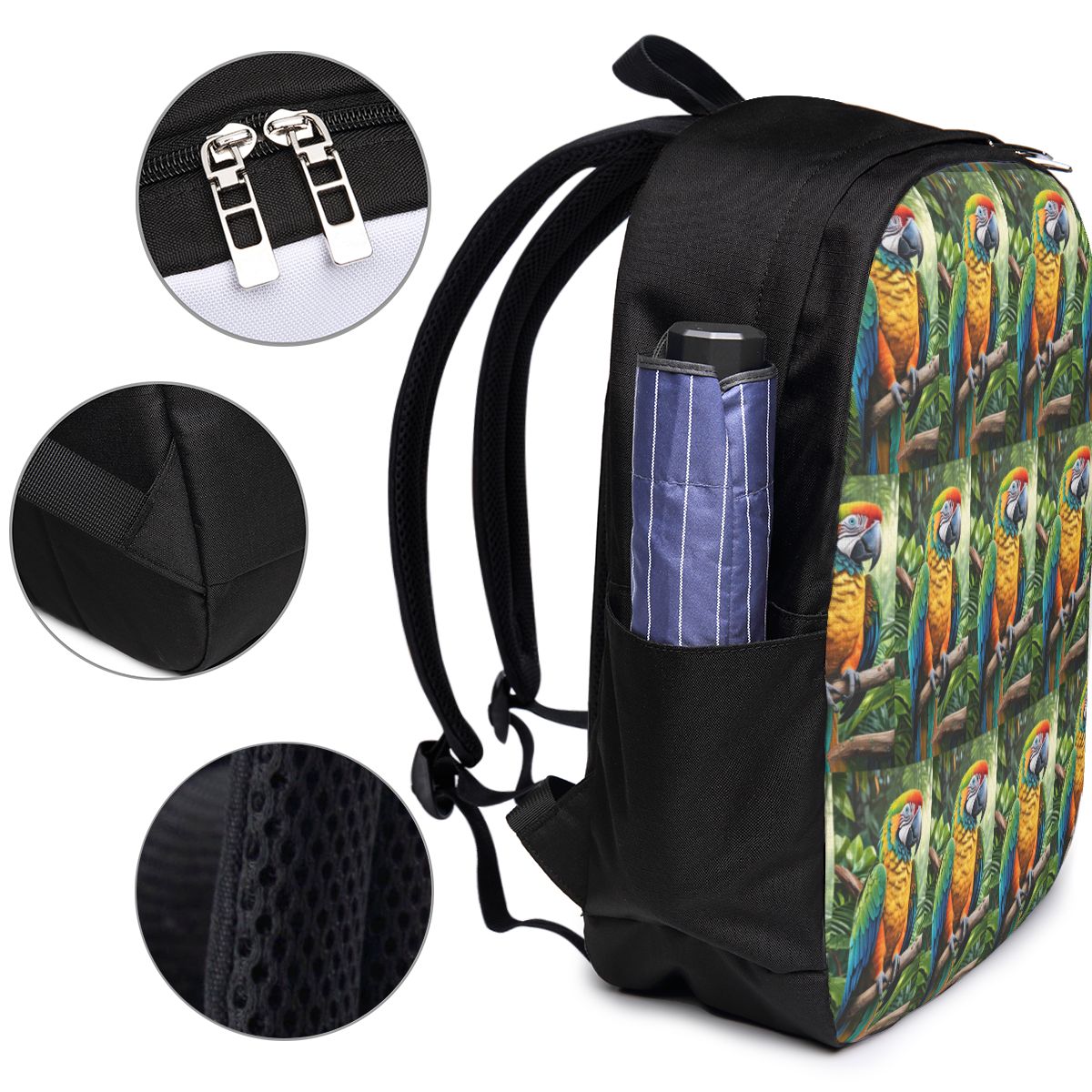 Cute Macaw Parrots Backpack Tr - Laptop Bag ulasan dan harga