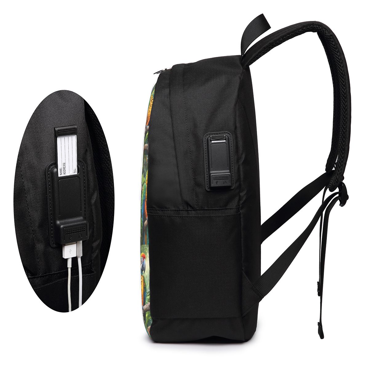 Cute Macaw Parrots Backpack Tr - Laptop Bag ulasan dan harga