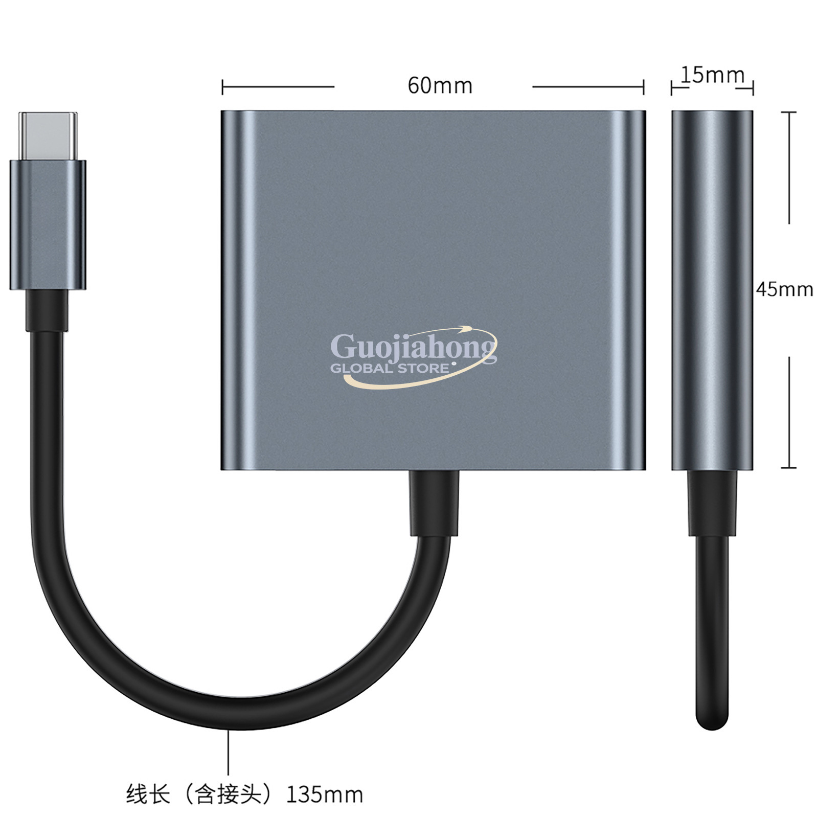 Cross-border usb-c to hd three - Usb C Hub ulasan dan harga