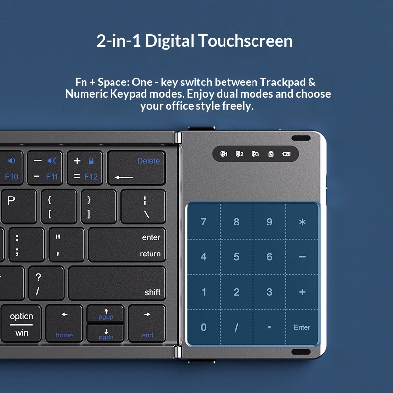 Mengzu Tri Fold Wireless Bluet - Laptop Mouse ulasan dan harga