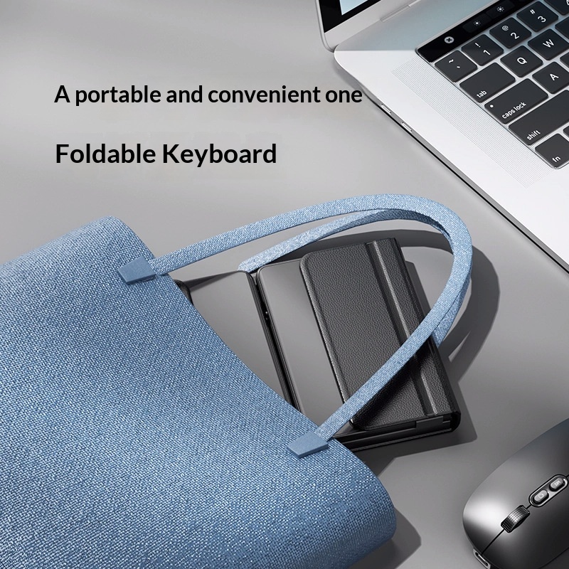 Mengzu Tri Fold Wireless Bluet - Laptop Mouse ulasan dan harga