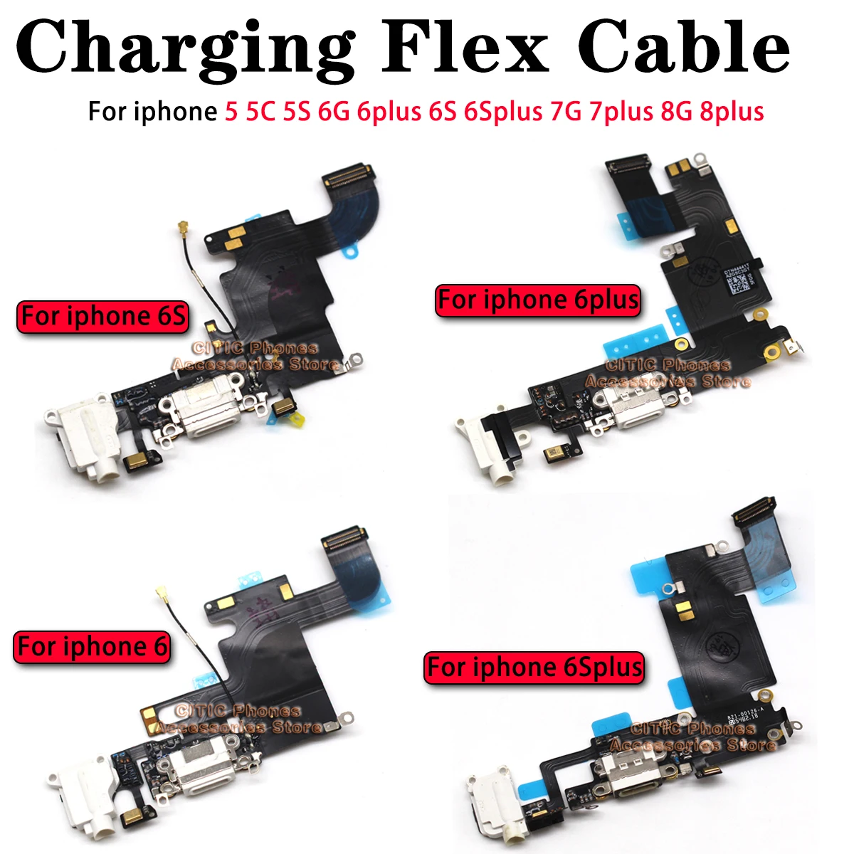 5pcs For iPhone 6 6S 7 8 Plus  - Usb C Hub ulasan dan harga