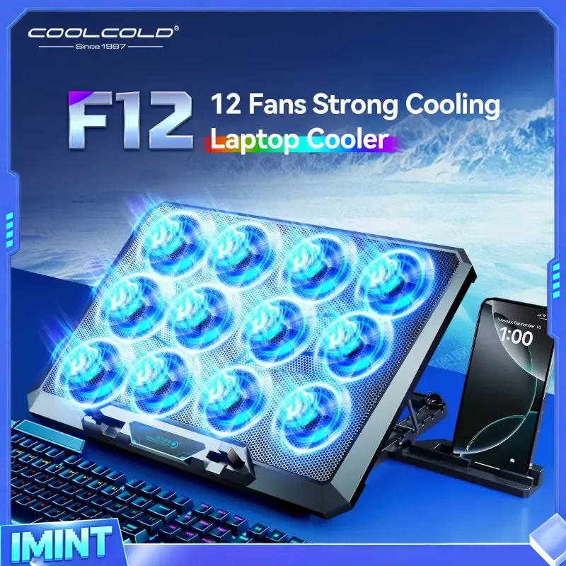 COOLCOLD Laptop Cooling Pad wi - Laptop Stand ulasan dan harga