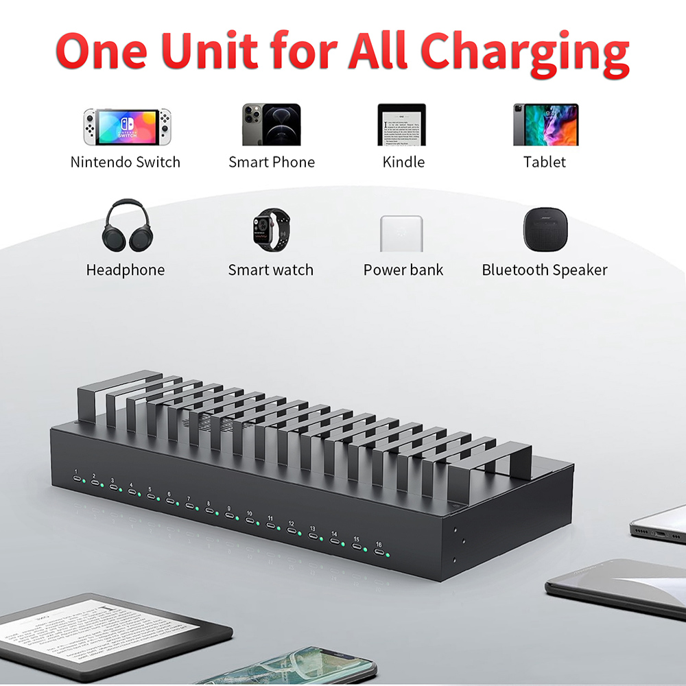 CA16-165C 16 Port Usb Type-c H - Usb Hub ulasan dan harga