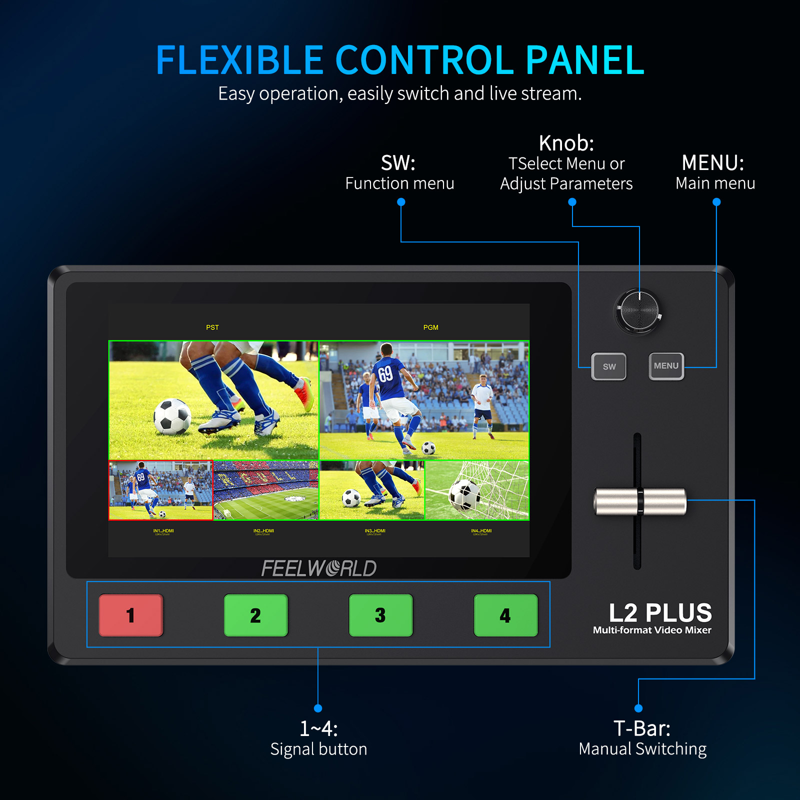 Do Brasil FEELWORLD L2 PLUS Mu - Hdmi Cable ulasan dan harga