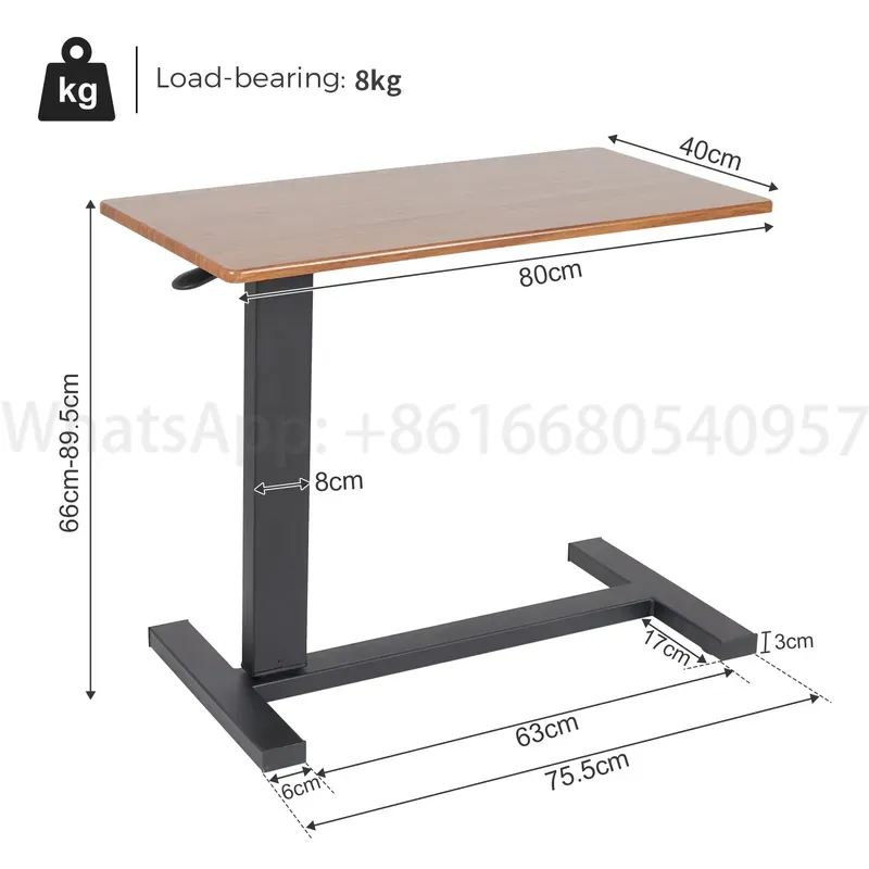 Movable Over Bed Laptop Bedsid - Laptop Stand ulasan dan harga