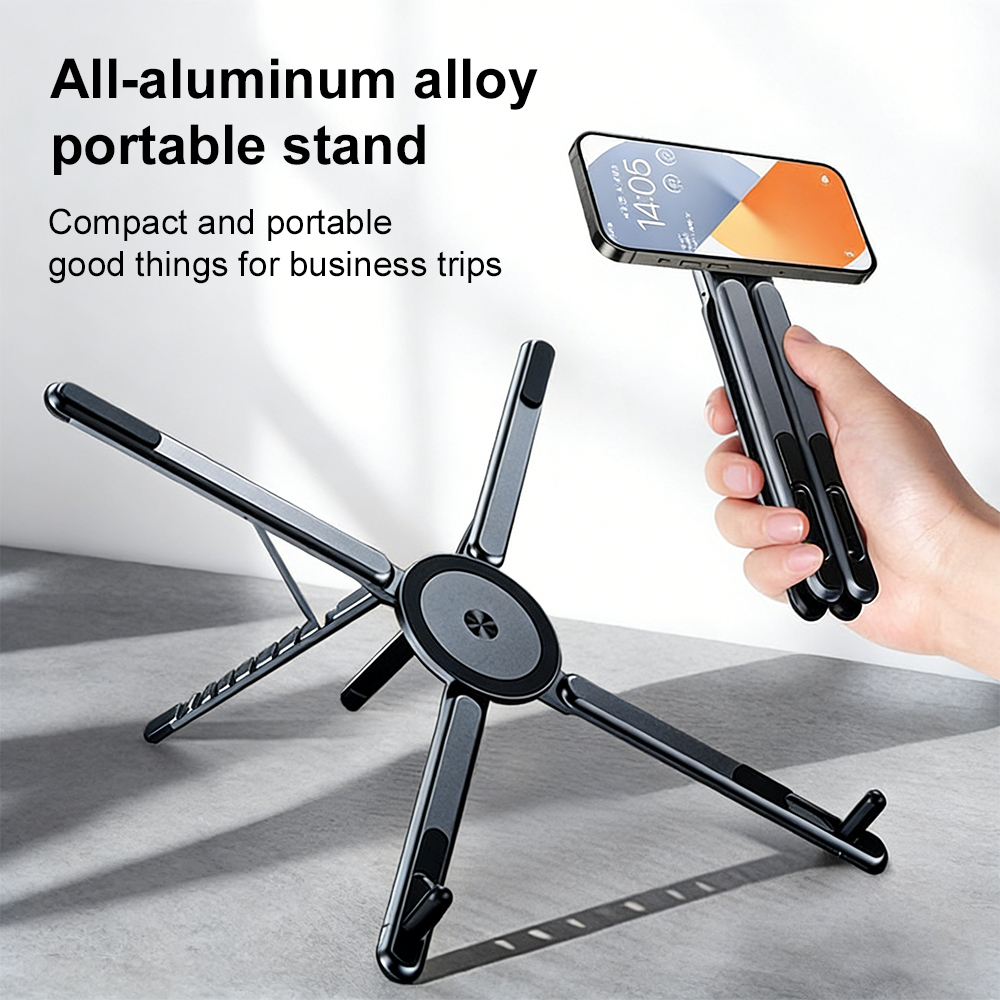 Portable Magnetic Phone Holder - Laptop Stand ulasan dan harga