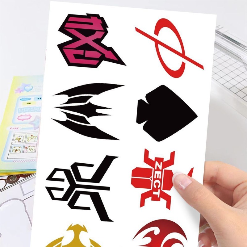 60 Sheets Kamen Rider Logo Sti - Laptop Original Accessories ulasan dan harga